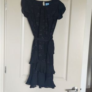 Cece flowy flower detailed dress